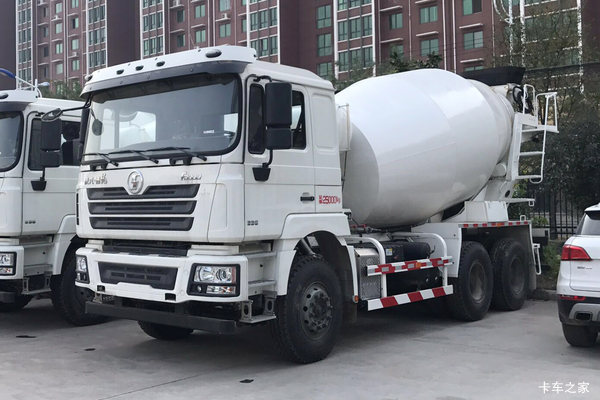 陕汽重卡 德龙F3000 336马力 6X4 4.9方混凝土搅拌车(9档)(SX5250GJBFB384)