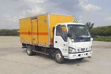 庆铃 五十铃100P 130马力 4X2 4.2米爆破器材厢式运输车(红宇牌)(HYJ5040XQYB4)