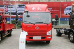 解放 J6F 160马力 3.85米排半仓栅式载货车底盘(8挡)(CA5044CCYP40K2L1E5A84)