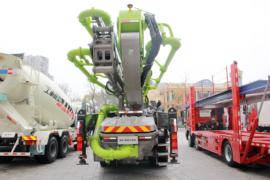 一汽解放底盘&nbsp;泵车外观                                                图片