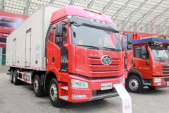 一汽解放 J6P重卡 320马力 8X4 9.6冷藏车(CA5310XLCP66K2L7T4E5)