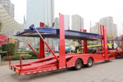青岛解放 悍V重卡 320马力 6X2 中置轴轿运车(CA1220P1K2L6T3BE5A80)