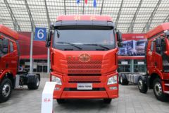青岛解放 JH6重卡 420马力 8X4 9.5米仓栅式载货车(CA5310CCYP25K2L7T4E5A80)