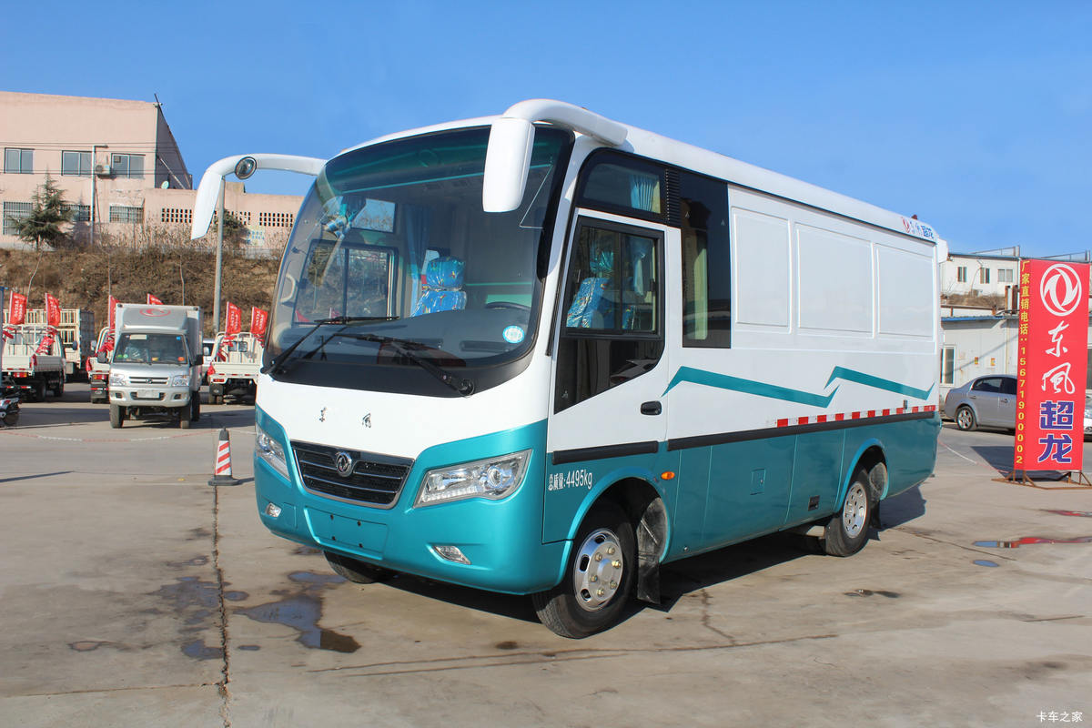 东风超龙 140马力 3座 厢式货车(国六)