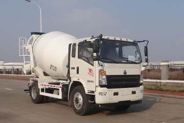 重汽HOWO 统帅G3W 180马力 4X2 3.69方混凝土搅拌车(ZZ5167GJBG381CE1)