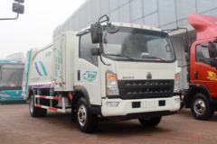 中国重汽HOWO 统帅 氢燃料压缩式垃圾车(ZZ5107ZYSG4215Z199FCEV)