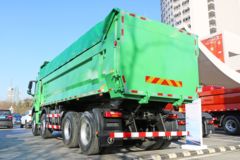 陕汽重卡 德龙H6000 375马力 8X4 6.5米自卸车