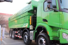 陕汽重卡 德龙H6000 375马力 8X4 6.5米自卸车