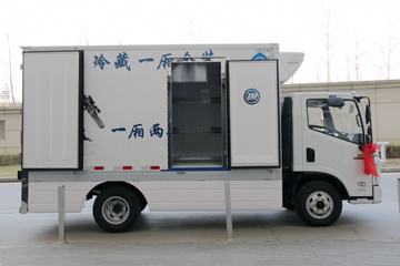 跃进底盘&nbsp;冷藏车外观图片