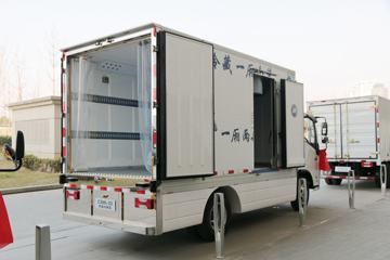 跃进底盘&nbsp;冷藏车外观图片