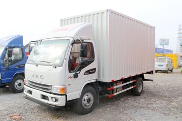 江淮 新康铃H6宽体 156马力 4.15米单排厢式轻卡(HFC1043P91K2C2V)