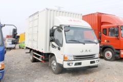 江淮 新康铃H6宽体 156马力 4.15米单排厢式轻卡(HFC1043P91K2C2V)