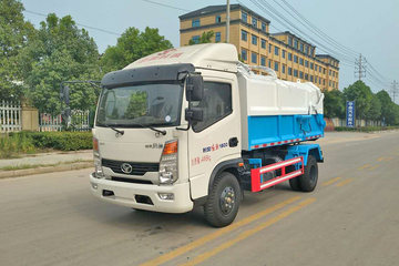 时风 风驰 4X2 110马力 自卸式垃圾车(SSF5042ZDJJ54)