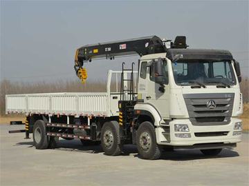 中国重汽 豪瀚J5G 310马力 6X2 随车吊(重汽希尔博牌)(AB5252JSQ)