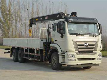 中国重汽 豪瀚J5G 280马力 6X4 随车吊(重汽希尔博牌)(AB5253JSQ)