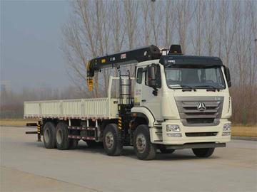 中国重汽 豪瀚J5G 310马力 8X4 随车吊(重汽希尔博牌)(AB5310JSQ)