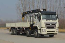 重汽豪瀚底盘&nbsp;随车吊外观图片