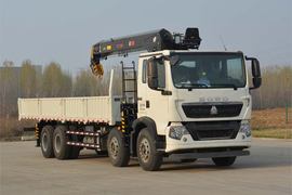 重汽豪沃底盘&nbsp;随车吊外观图片