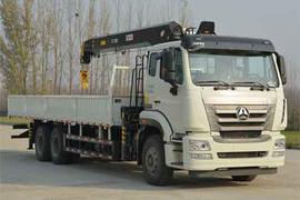 重汽豪瀚底盘&nbsp;随车吊外观图片