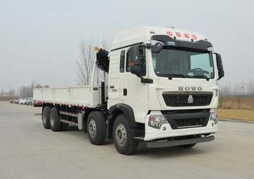 中国重汽 HOWO T5G 340马力 8X4 随车吊(ZZ5317JJHN466GE1)