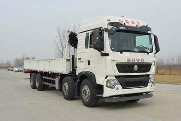 中国重汽 HOWO T5G 340马力 8X4 随车吊(ZZ5317JJHN466GE1)