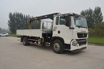 中国重汽 HOWO T5G 210马力 4X2 随车吊(重汽希尔博牌)(AB5160JSQ)