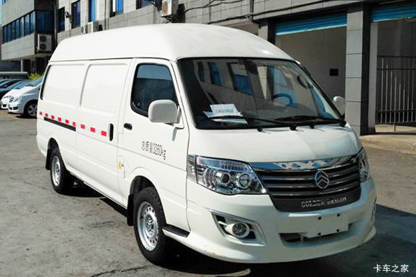 厦门金旅 海狮 3.3T 5.33米中顶纯电动封闭货车(续航220km)50.36kWh