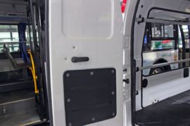 物流车&nbsp;电动封闭厢货货厢图片