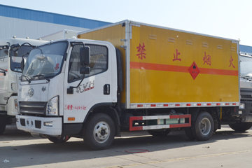 一汽解放 虎VH 120马力 4X2 单排易燃气体厢式运输车(6档)(CA5129XRQP40K2L2E5A84)