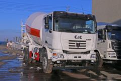 联合卡车U350 350马力 6X4 4.1方混凝土搅拌车底盘(4.769速比)(QCC5252GJBD654-E)