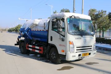 大运 奥普力 116马力 4X2 清洗吸污车(炎帝牌)(SZD5082GXECG5)