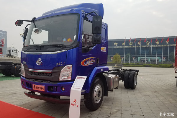 东风柳汽 乘龙L3 170马力 4X2 5.8米排半栏板载货车(LZ1140L3AB)