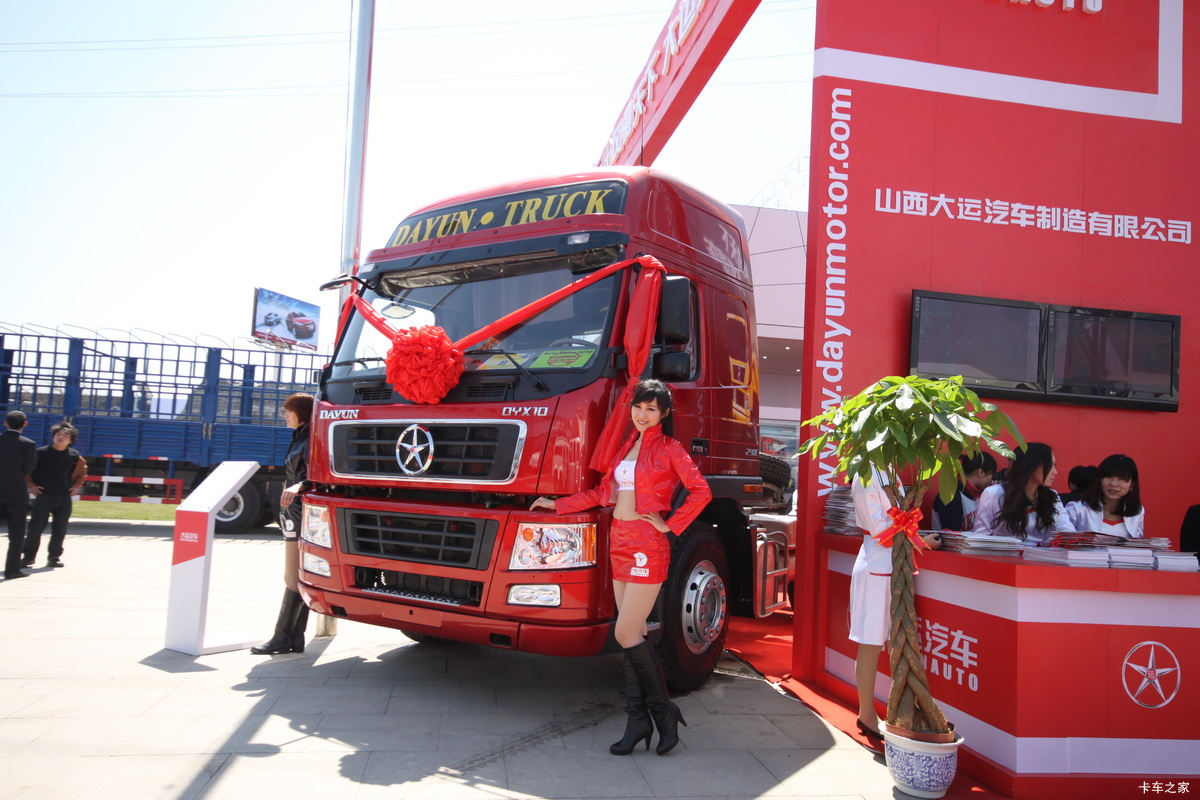 大运 336马力 6X2 牵引车(平顶)(型号CGC4220PB25WPD3A)