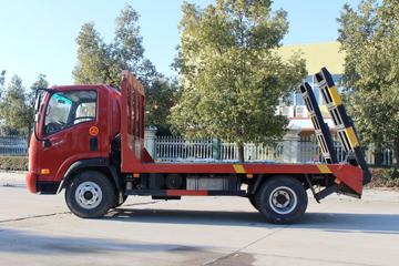 大运轻卡底盘&nbsp;平板运输车外观图片