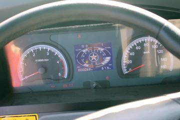 大运轻卡底盘&nbsp;平板运输车驾驶室图片