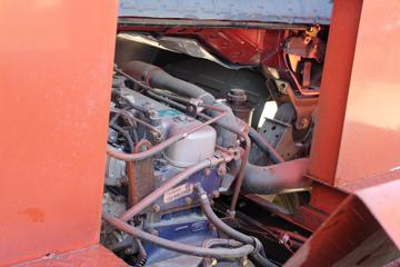 大运轻卡底盘&nbsp;平板运输车底盘图片