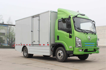陕汽商用车 轩德E9 4.5T 4.15米单排纯电动厢式轻卡(SX5040XXYBEV331G)96.77kWh