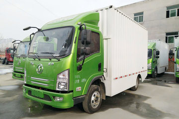 陕汽商用车 轩德E9 标载版 4.5T 4.1米单排纯电动厢式轻卡(SX5041XXYBEV331L)75.3kWh