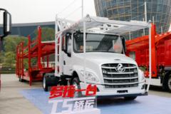 东风柳汽 乘龙T5重卡 270马力 4X2车辆运输长头牵引车(LZ4180T5AB)