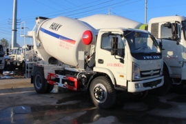 开拓X300&nbsp;混凝土搅拌车外观                                                图片