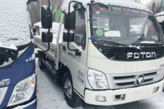 福田 奥铃捷运 经典版 130马力 CNG 5.15米单排栏板轻卡(BJ1099VBJCA-A1)
