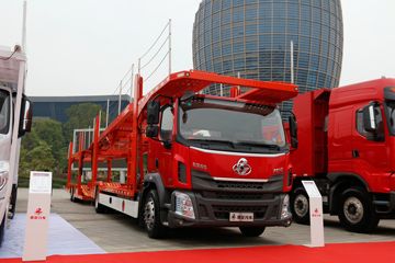 东风柳汽 乘龙H5重卡 330马力 4X2 中置轴轿运车底盘(LZ5181XXYH5ABT)