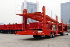 东风柳汽 乘龙H5重卡 330马力 4X2 中置轴轿运车底盘(LZ5181XXYH5ABT)