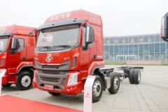 东风柳汽 乘龙H5中卡 240马力 6X2 9.6米厢式载货车底盘(LZ5250XXYM5CB)