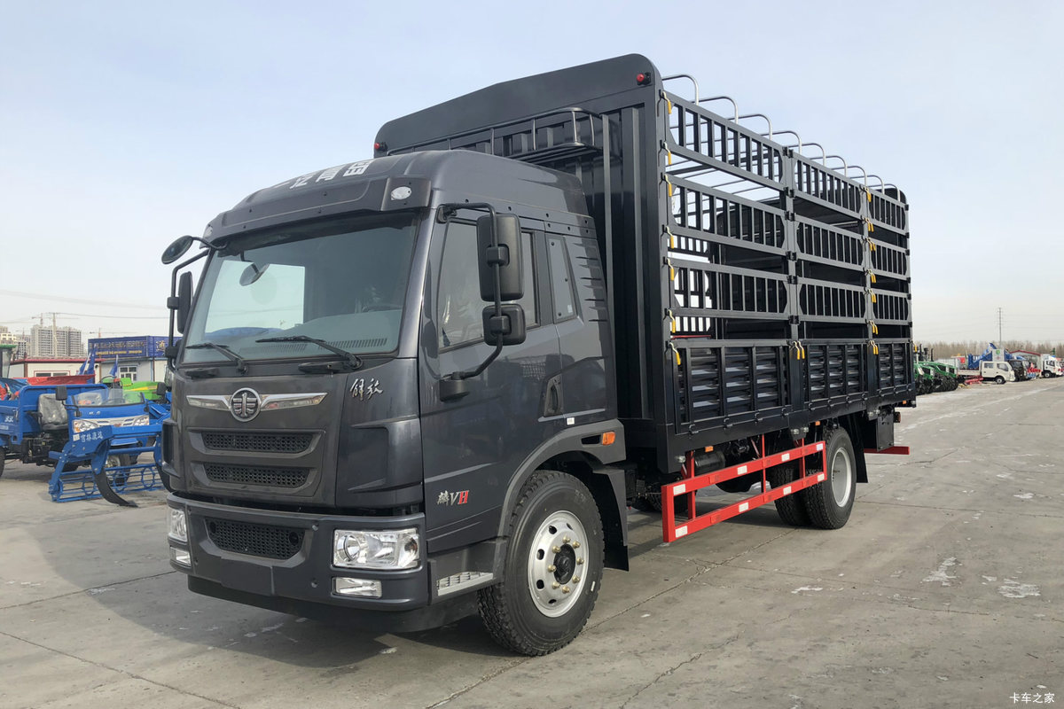 解放 麟VH 220马力 6.75米仓栅式载货车(国六)