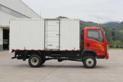 中国重汽 豪曼H3 115马力 4.2米单排越野厢式轻卡(ZZ2048XXYD27EB1)