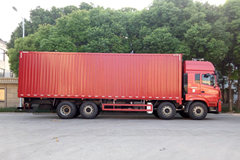中国重汽 豪曼H5重卡 340马力 8X2 9.6米厢式载货车(ZZ5318XXYKM0EK0)
