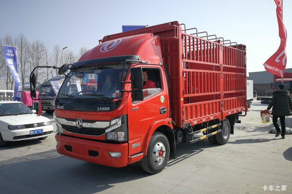 东风 凯普特K6-L 150马力 4.17米单排仓栅式轻卡(EQ5041CCY8BDBAC)