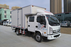 跃进 上骏X100-33 112马力 3.18米双排厢式轻卡(SH5042XXYKFDCNS)