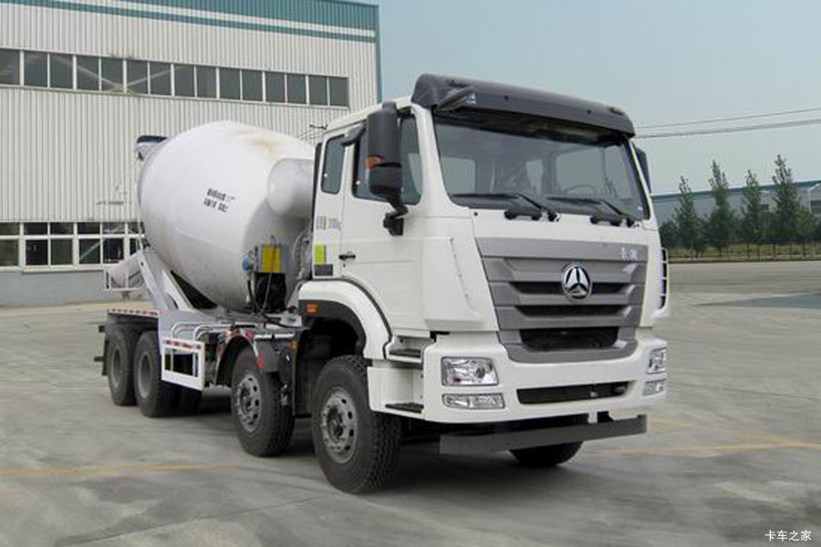 中国重汽 豪瀚J7B 380马力 6X4 7.99方混凝土搅拌车底盘